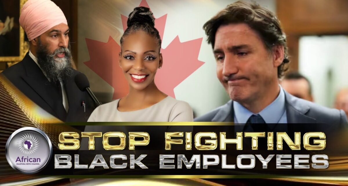 NDP Leader Blasts Trudeau “Stop Fighting Black Employees in Court” 253 IMG_0605