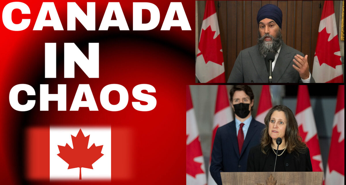 CHAOS in CANADA: Jagmeet Singh Calls For Trudeau To Step Down, Deputy PM Fired, Then Resigns 71 IMG_1721