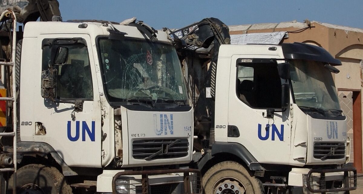 UNRWA Halts Aid Deliveries as Armed Gangs Loot Trucks in Gaza 219 un cover 2