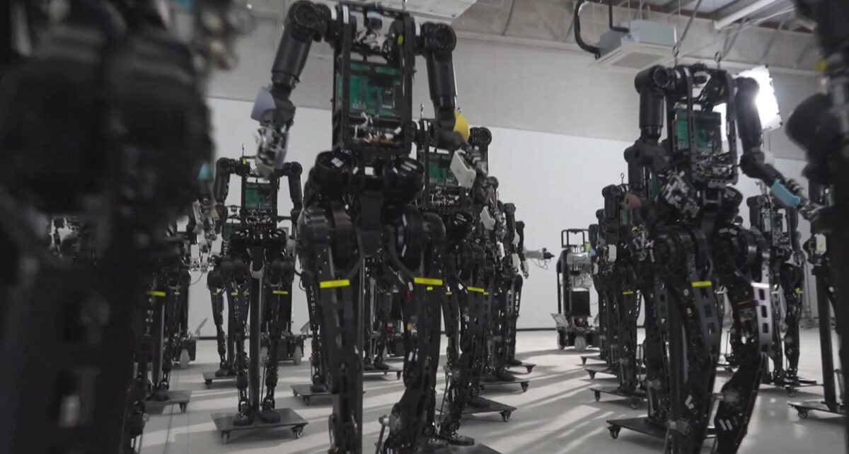 robots, tesla