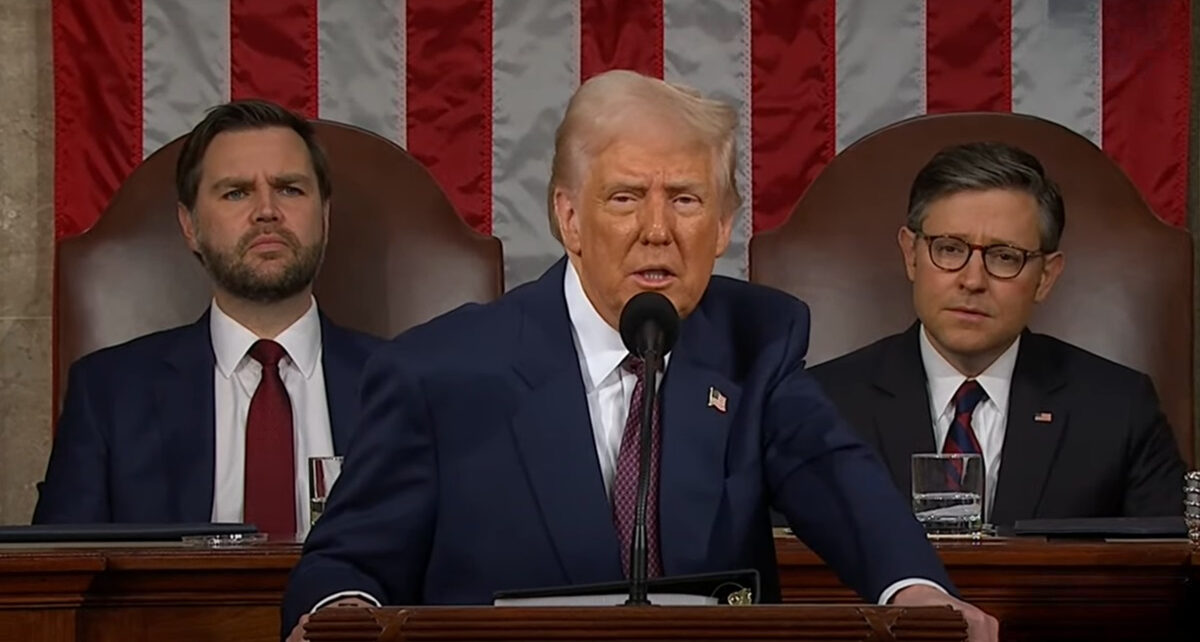 Trump’s State of the Union: A Defiant Vision, Economic Nationalism, and Congressional Chaos 121 trump sotu 1