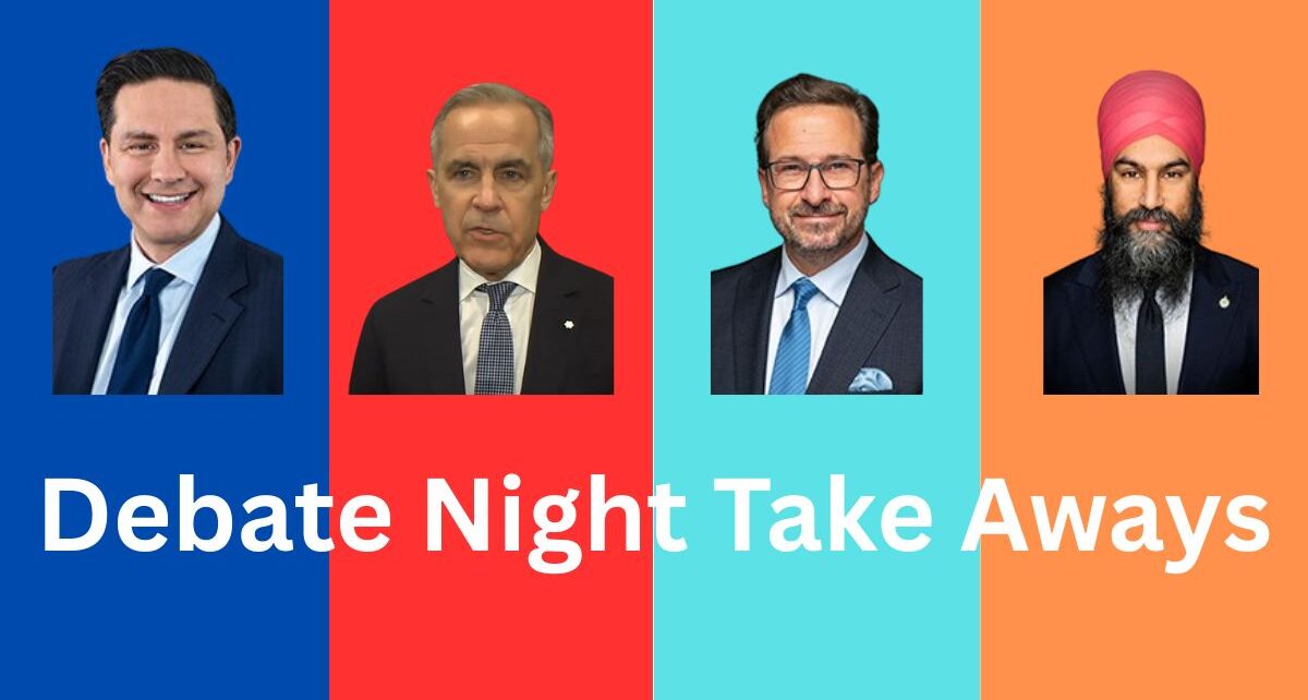 Poilievre Shows Commanding Presence as Federal Leaders Clash in First French Debate 60 Debate Night Take Aways