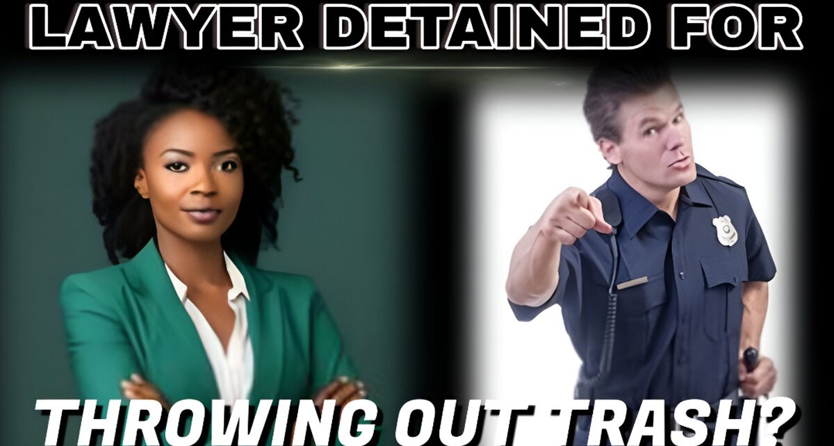 Black Female Attorney Harassed by Police for Tossing Trash Outside Office Bin 78 IMG 7494