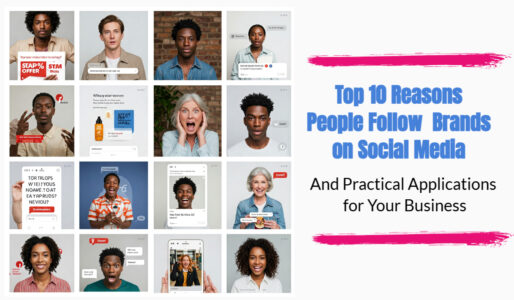 TOP 10 REASONS PEOPLE FOLLOW BUSINESSES ON SOCIAL MEDIA