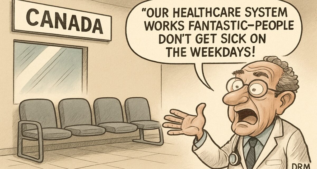 "In Canada, Healthcare Works So Well, Illness Takes the Week Days Off" 13 hospital care