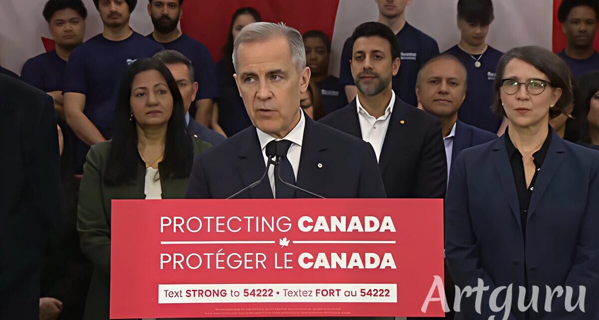 Carney’s “Paused” Campaign Over Trump Tariffs Draws Scrutiny as Conservatives Surge Ahead 92 image 2025 04 10T134531.882
