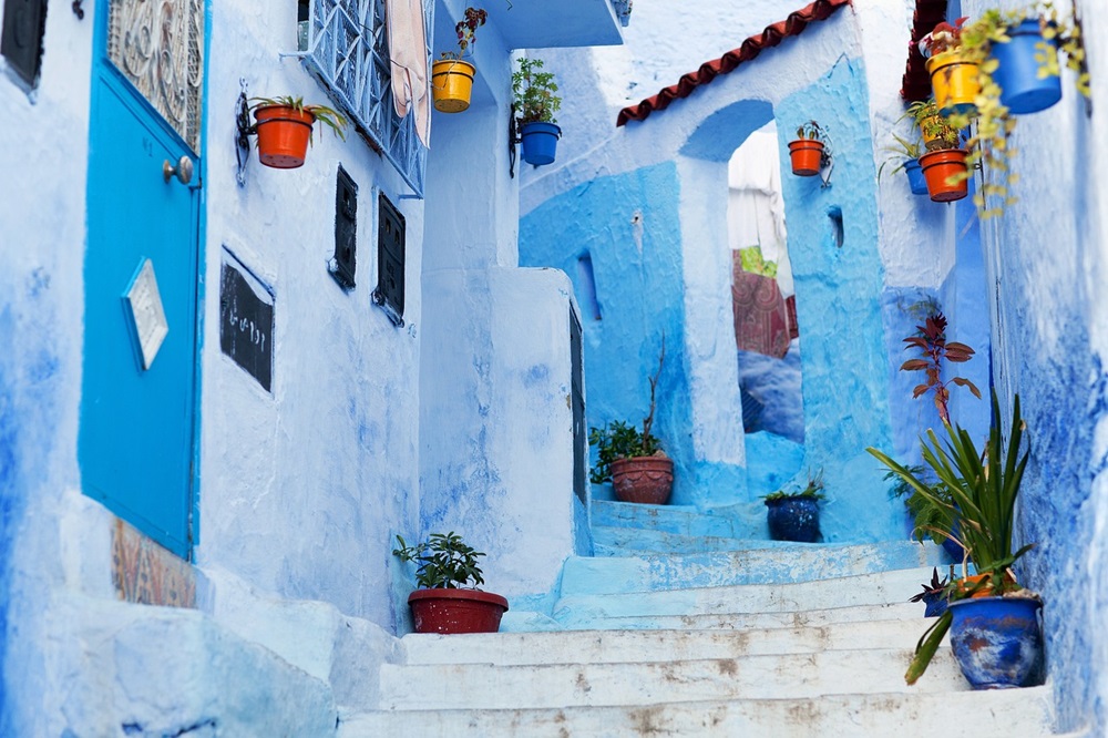Save The Travel Agent Fees: Why DIY Morocco Is A Great Way To Experience Africa 1 Blue walls