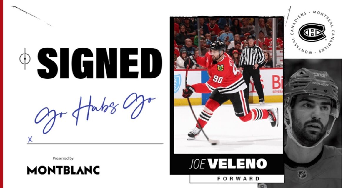 Joe Veleno Signs One-Year Deal With Hometown Canadiens 65 joe velenp