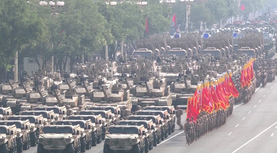China Marks 80th Anniversary of Victory in World Anti-Fascist War with Grand Parade in Beijing 1 china victory march 3