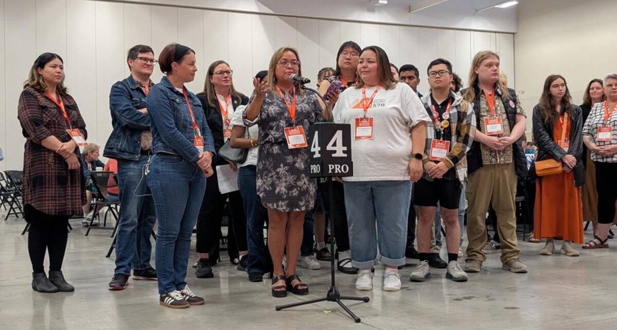 Tania Cameron’s Delegation Marks a Defining Moment for NDP and First Nations Politics 1 Tania Cameron, Rainy River ONDP