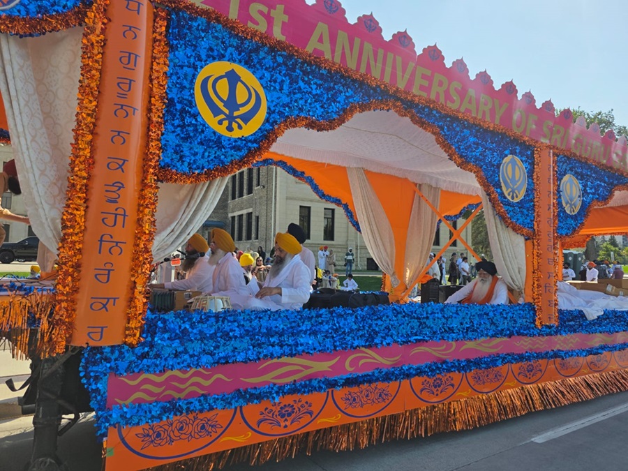 Winnipeg’s 22nd Nagar Kirtan Celebrates 421st Prakash Utsav of Shri Guru Granth Sahib Ji 1 woodock 3