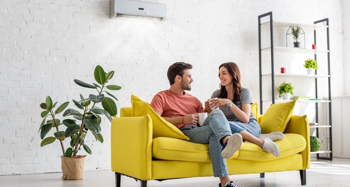 Comparing Mini Split Systems vs Central Air 1 PioneerMiniSplit-395373-couple-cozy-home-image2