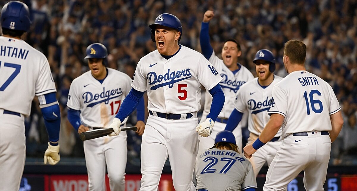 Title: Heartbreak at Sunrise: Dodgers Edge Blue Jays 6–5 in 18-Inning World Series Epic 3 dodgers, blue jays, world series