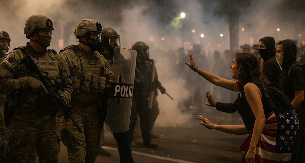 The Tyranny Within: How President Trump Has Turned The American Military Against Its People 1 ice, portland, tyranny,hitler, trump
