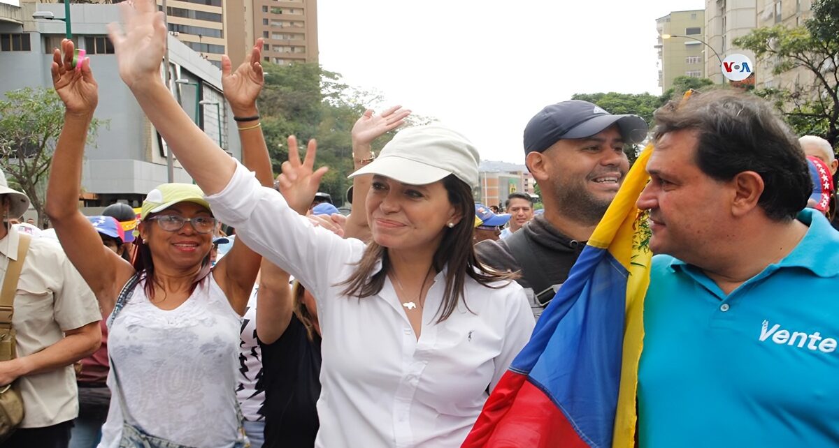 The Flame of Freedom: Maria Corina Machado's Defiant Stand in the Shadows of Tyranny 1 Maria Corina Machado's