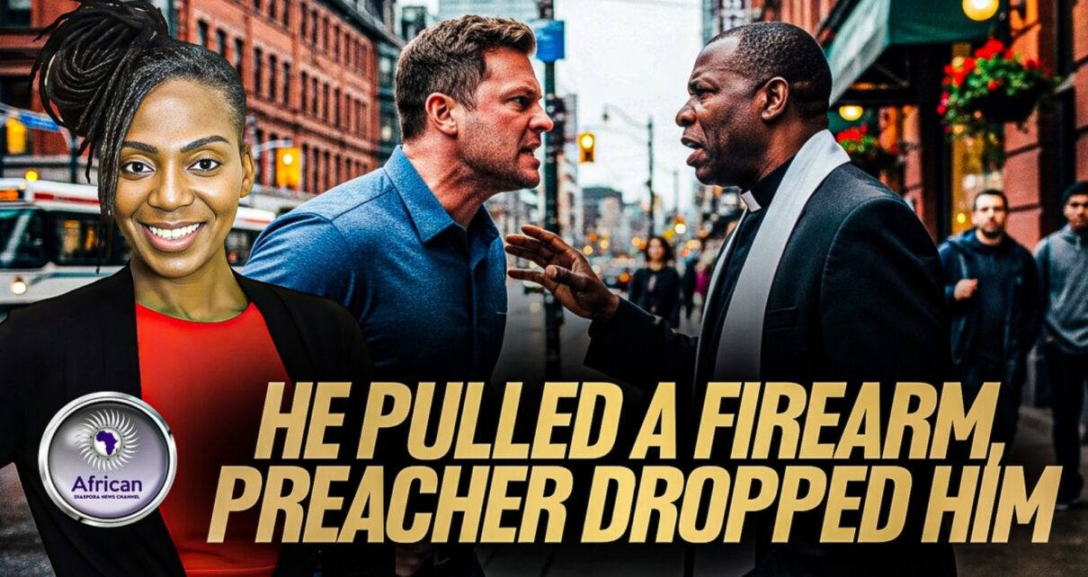 Toronto Black Street Preacher Fights Back After Racist Gunman Confronts Him 52 photo-output