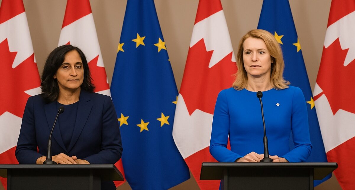 Canada and EU Forge Stronger Alliance in Defence, Trade, and Technology 1 anand estonia pm