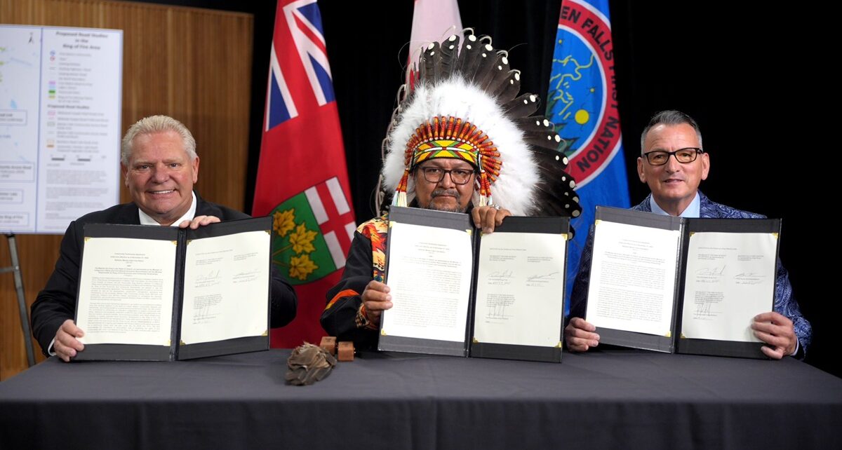Ontario and Marten Falls First Nation Sign Historic Agreement to Unlock the Ring of Fire 1 martin falls, ring of fire