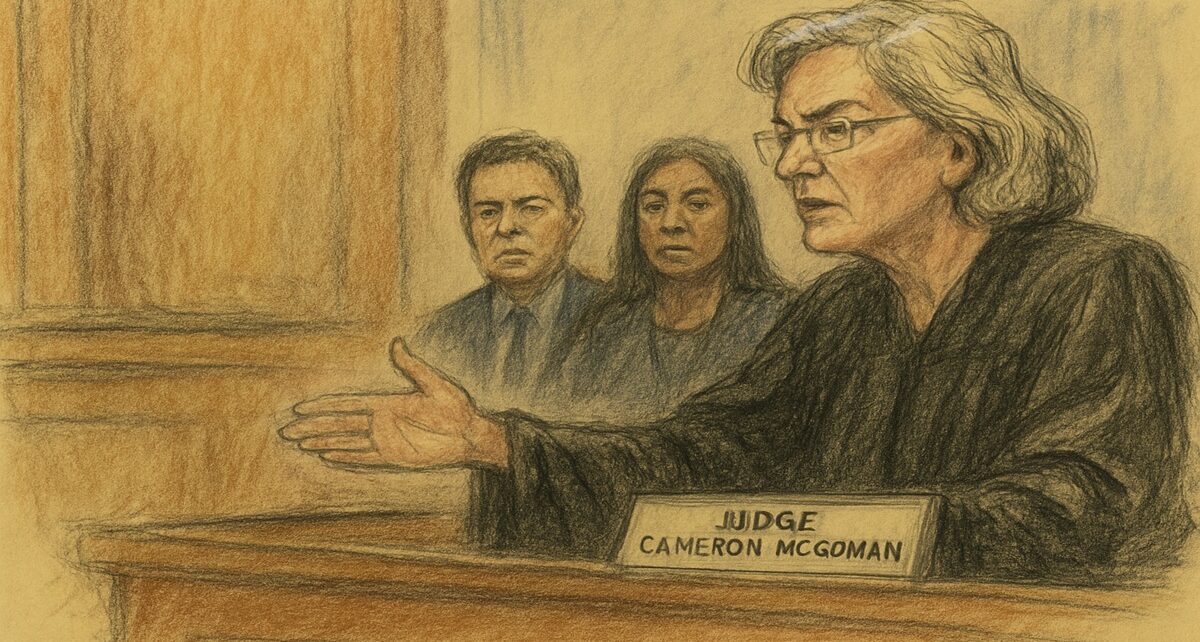 When Procedure Becomes Power: A Judge’s Ruling That Rewrites the Narrative 26 judge Cameron Mcgoman
