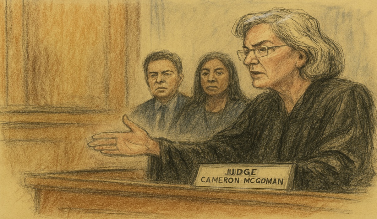 judge Cameron Mcgoman