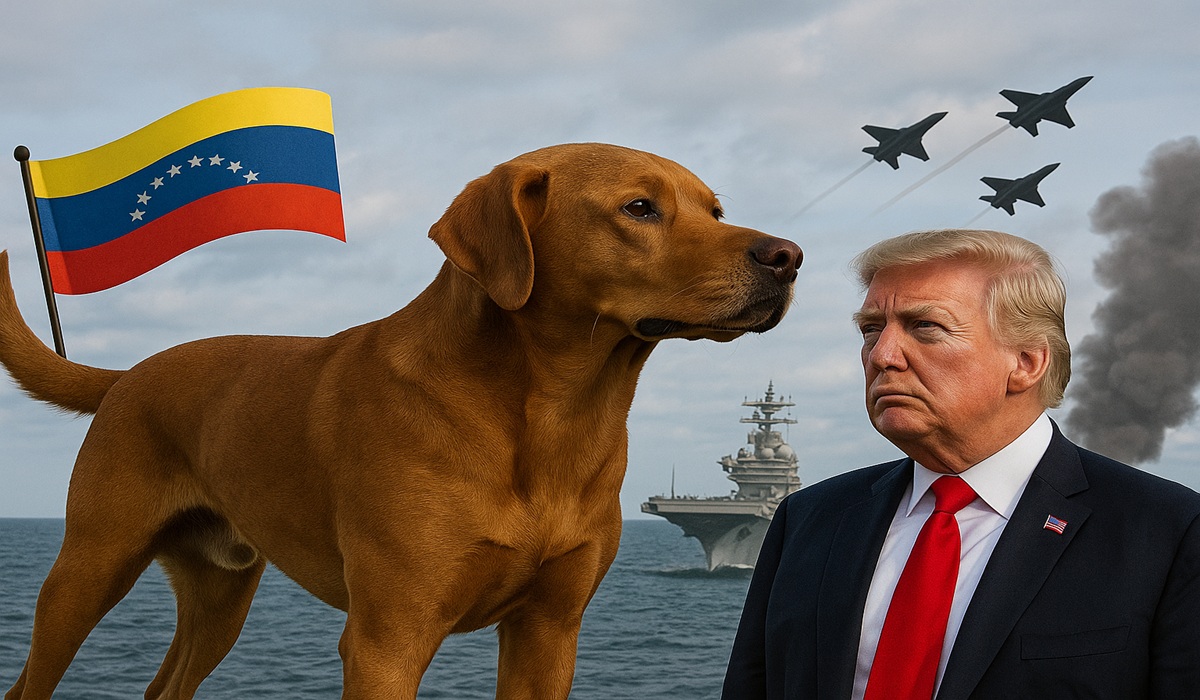 wag the dog Venezuela, trump, america