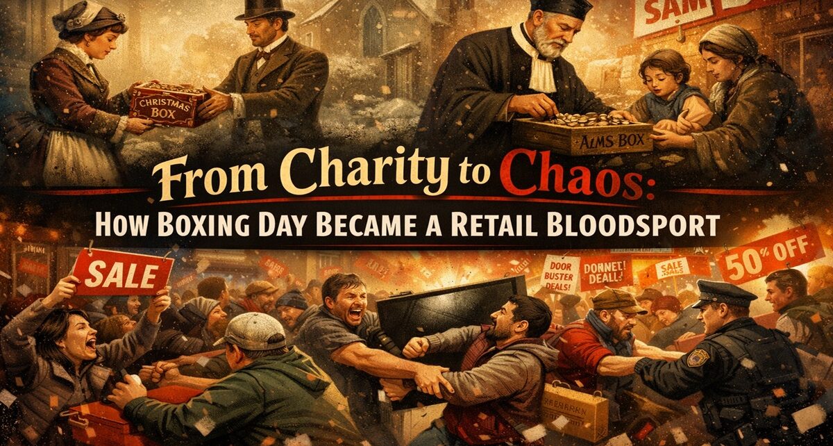 From Charity to Chaos: Why Boxing Day Turns Ugly Every Year 1 boxing day