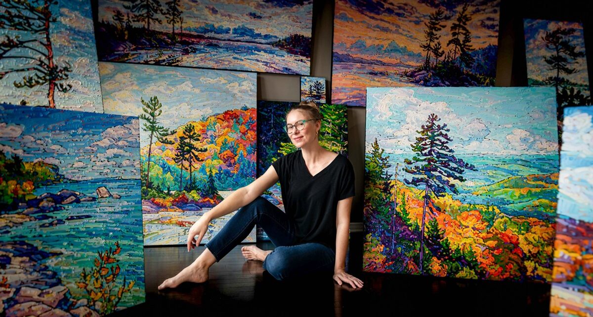 The Prestige of Canadian Mastery: Noémie L. Côté’s Espresso Impressionism in Living Colour 5 Noémie L. Côté