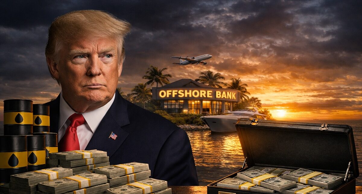 Billions in Venezuelan Oil To Be Placed in an Offshore Account Controlled Only by Trump 90 trump offsure account