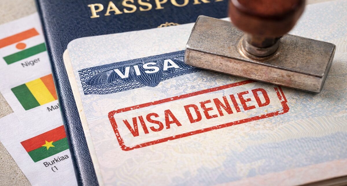 Reciprocity at the Border: Why Sahel States Are Pushing Back Against U.S. Travel Restrictions 126 visa Denied
