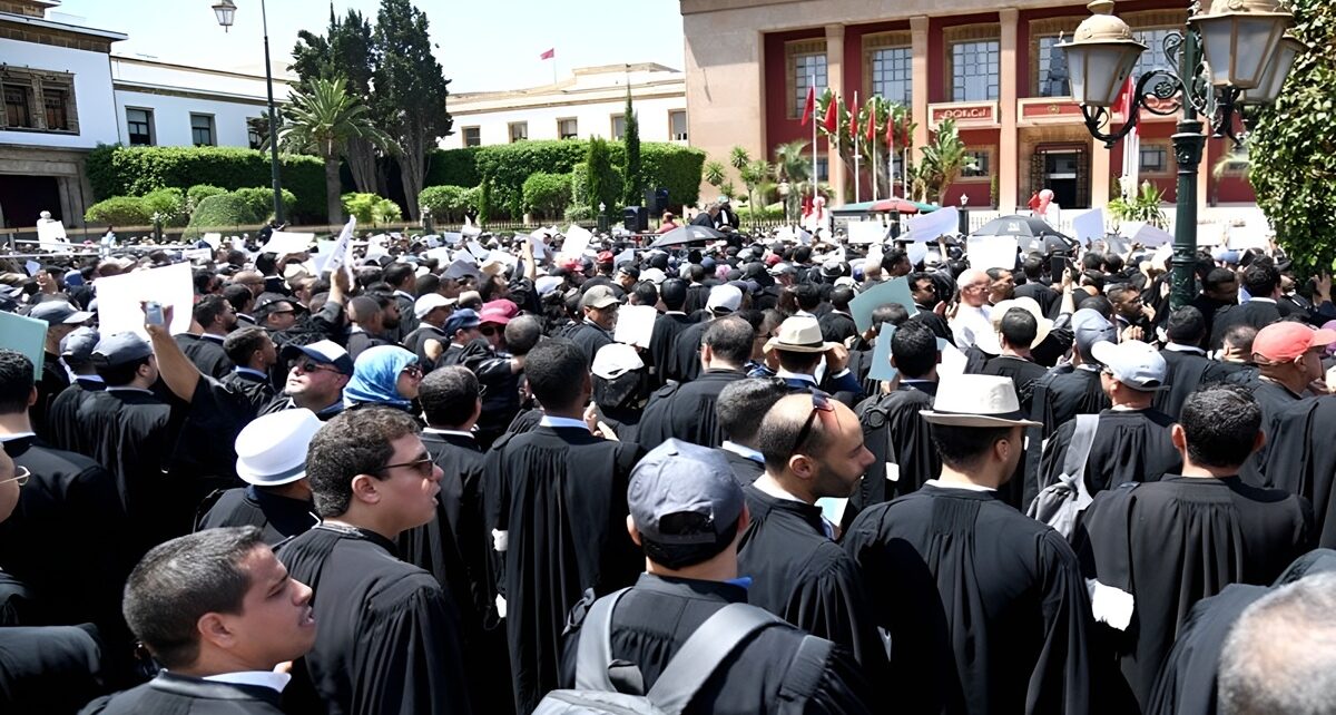 When Justice Paused in Morocco: Lawyers Stand to Defend Their Independence 558 morroco law cover