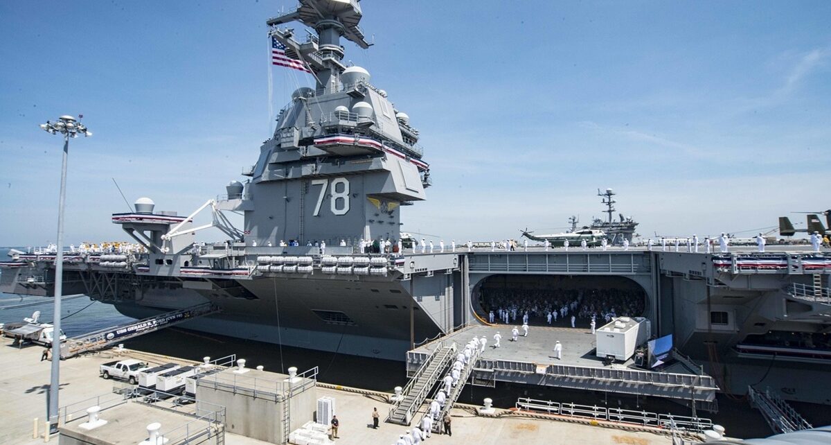 Life Aboard the USS Gerald R. Ford: Morale Under Strain 493 uss gerald ford