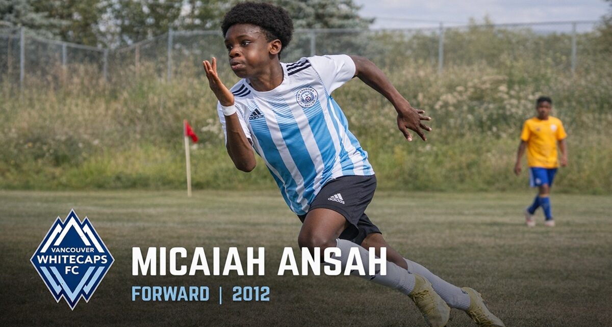 Discipline, DNA, and Destiny: Micaiah Ansah’s Journey to the Whitecaps Stage 499 vancouver white caps