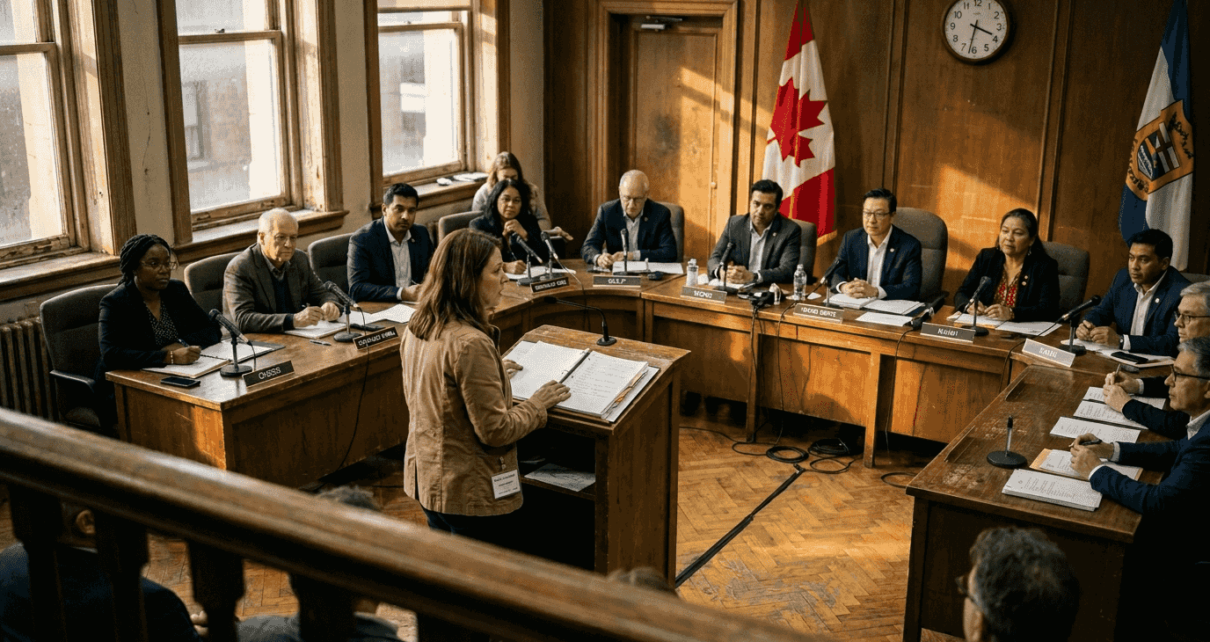 Why human rights matter: impact in 2026 97 Woman addressing council on human rights