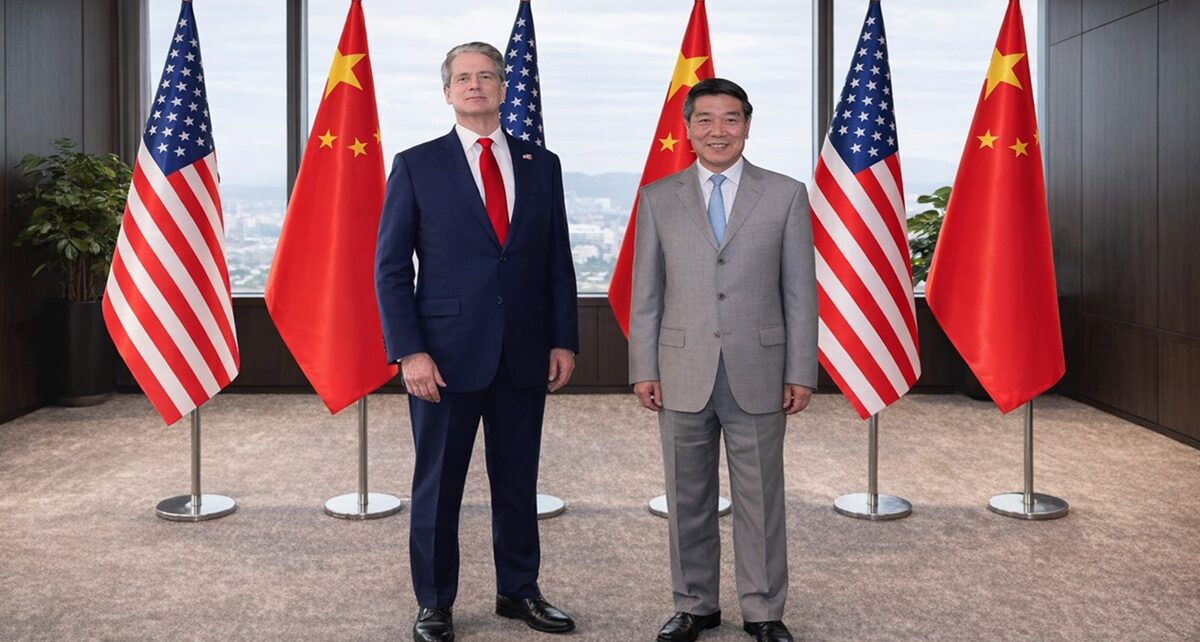What came out of five rounds of China-US economic and trade talks? 1 China, US trade