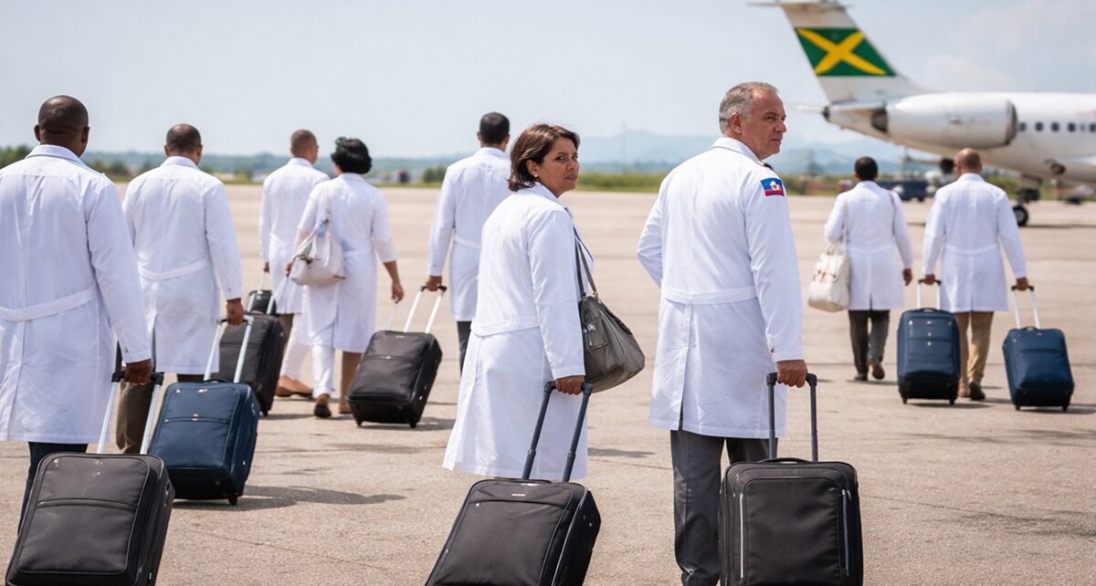 Jamaica PM Holness Caves To Trump Administration, Ends Cuban Medical Partnership 71 cuba-doctors.jpg