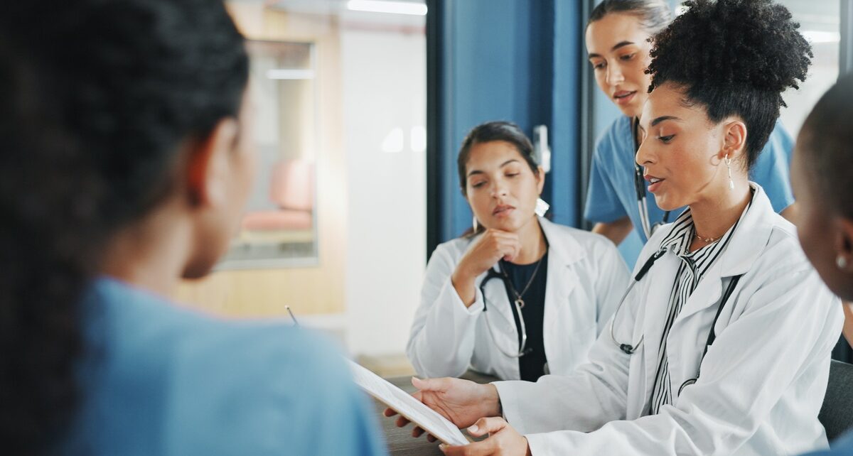 How the Healthcare System Can Improve Business Performance 2 Designandmanufacturer-428805-doctor-reading-paper-image1