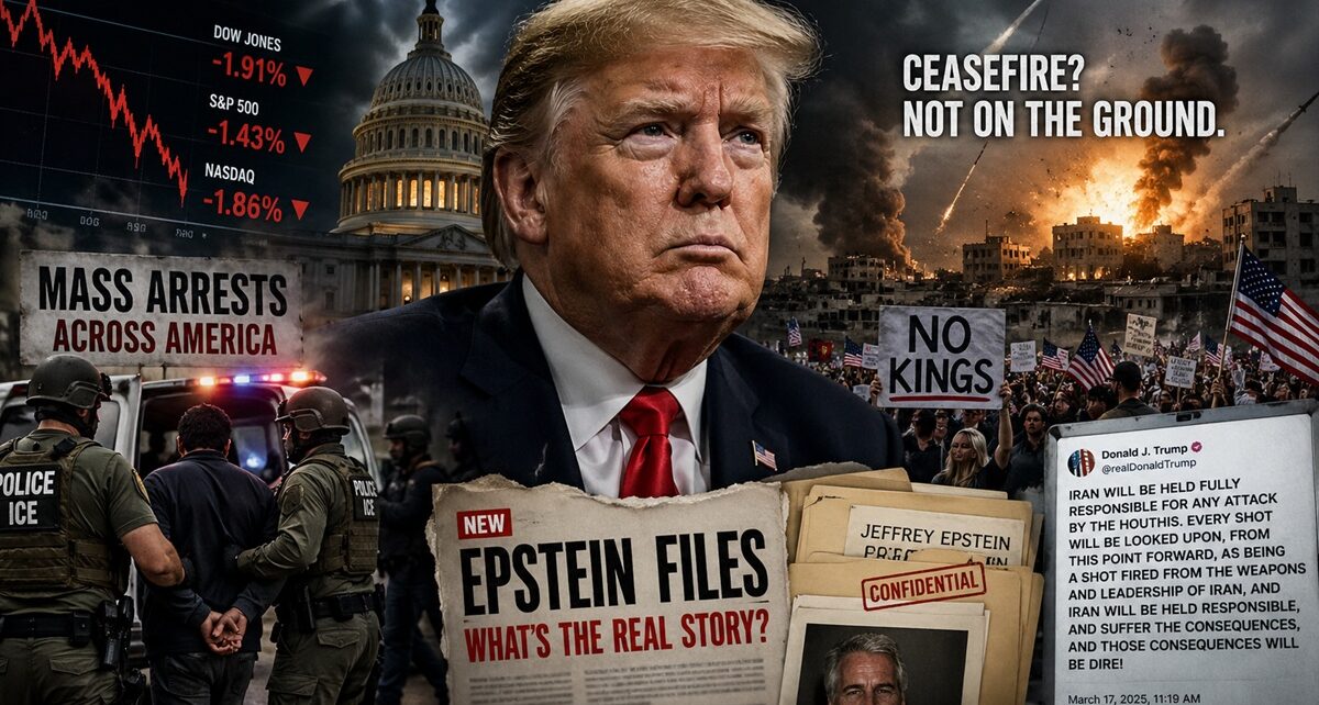 Ceasefire in Name Only: Markets Jolt, Missiles Fly, and Trump Governs Through Chaos 185 Trump