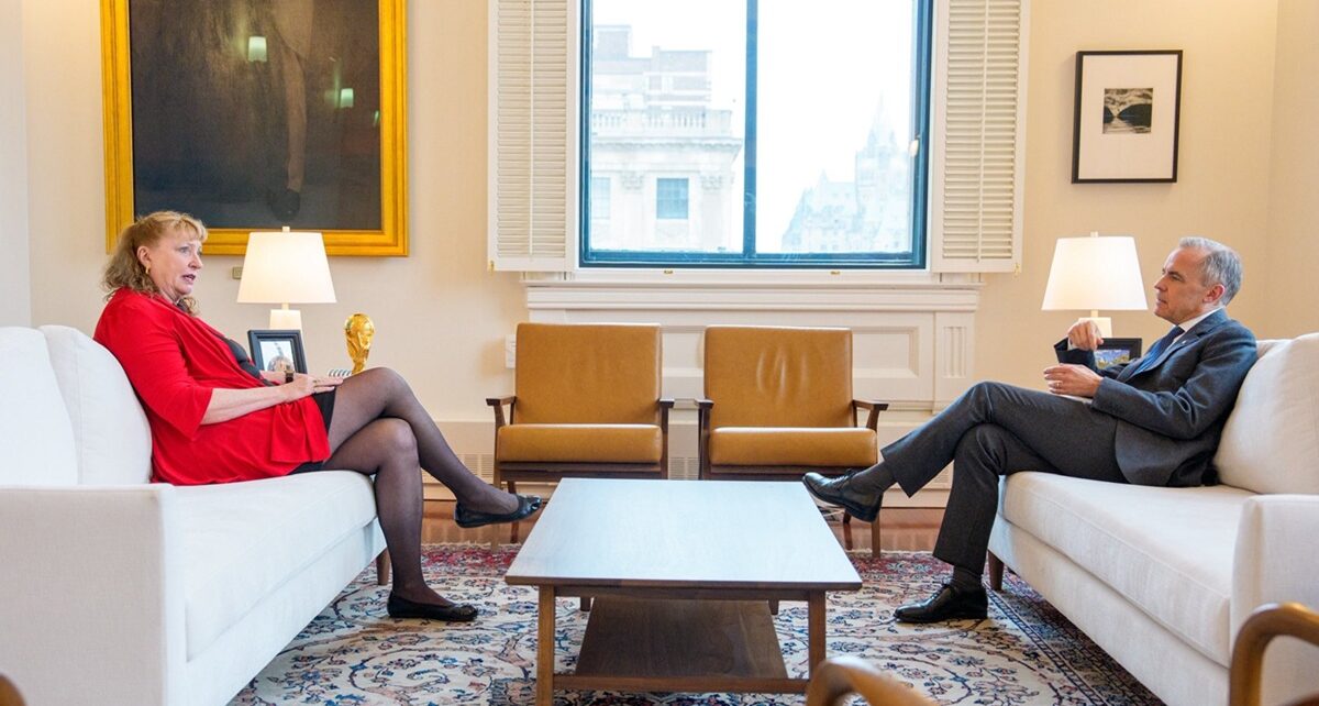 Another Conservative Defection Pushes Liberals Closer to Majority as Internal Pressure Mounts 291 carney-floor-crossing.jpg