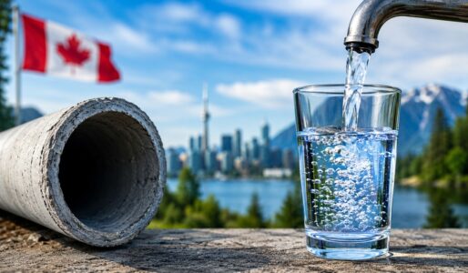 Asbestos Canada, water
