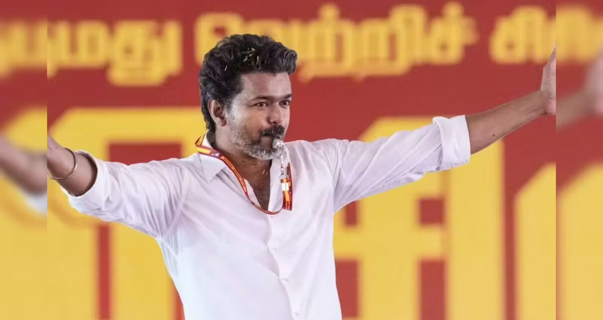 Thalapathy Vijay’s Political jolt in Tamil Nadu 1 the whistle blew dmk fell how tvks vijay did what decades of politics could not 1
