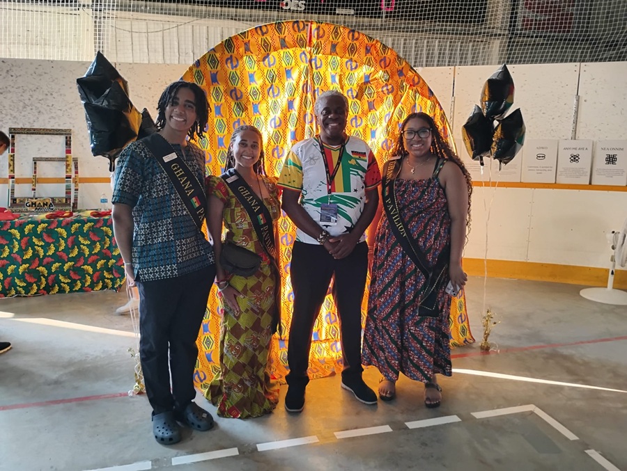 Ghana pavilion 2