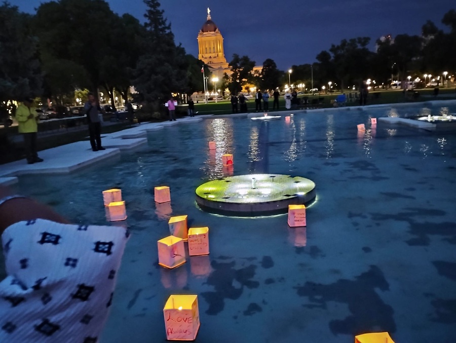 Remembering Hiroshima and Nagasaki at 81: Winnipeg Gathers for Annual Lanterns for Peace Ceremony 3 lantern