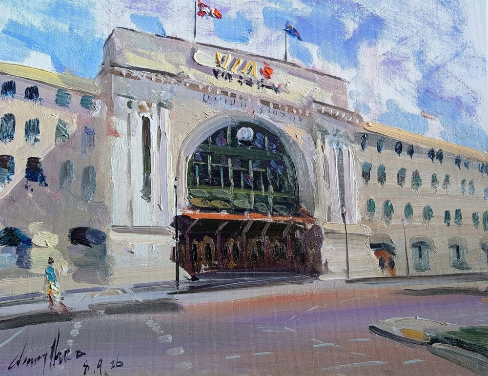 Brushstrokes of Brilliance: Celebrating Canada's Modern Master Weiming Zhao 1 via rail
